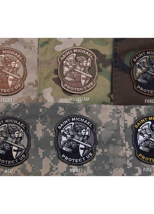 BuckUp Tactical Morale Patch Hook St Michael Saint Michael Patches 3".