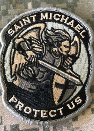BuckUp Tactical Morale Patch Hook St Michael Saint Michael Patches 3".