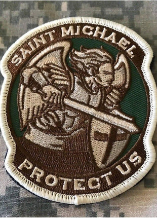BuckUp Tactical Morale Patch Hook St Michael Saint Michael Patches 3".