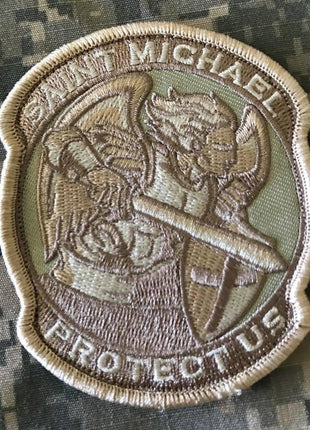 BuckUp Tactical Morale Patch Hook St Michael Saint Michael Patches 3".