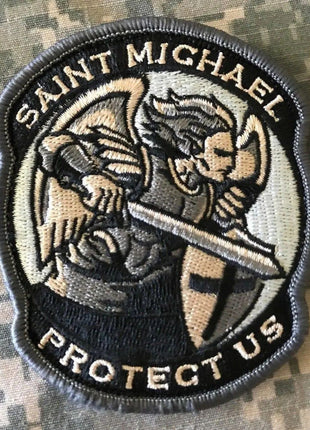 BuckUp Tactical Morale Patch Hook St Michael Saint Michael Patches 3".
