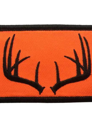 BuckUp Tactical Morale Patch Hook Antlers Deer Wildlife Hunter Hunt Patches 3x2".