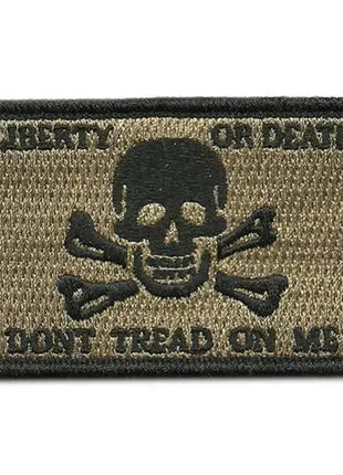 BuckUp Tactical Morale Patch Hook Calico Jack LOD DTOM Jolly Patches 3x2".