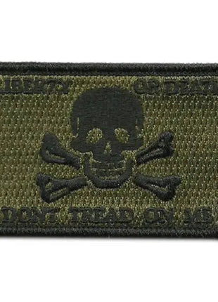 BuckUp Tactical Morale Patch Hook Calico Jack LOD DTOM Jolly Patches 3x2".
