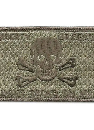 BuckUp Tactical Morale Patch Hook Calico Jack LOD DTOM Jolly Patches 3x2".