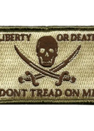 BuckUp Tactical Morale Patch Hook Calico Jack LOD DTOM Patches 3x2".