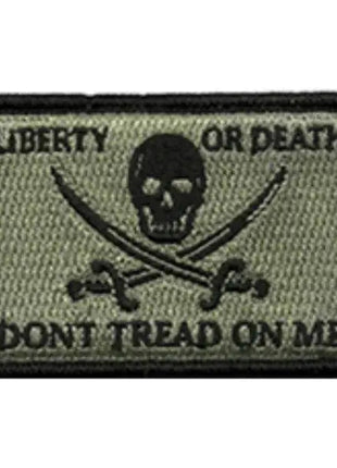 BuckUp Tactical Morale Patch Hook Calico Jack LOD DTOM Patches 3x2".
