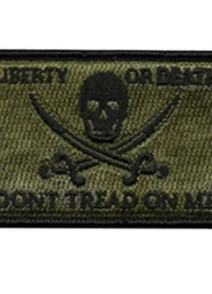BuckUp Tactical Morale Patch Hook Calico Jack LOD DTOM Patches 3x2".