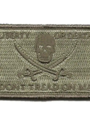 BuckUp Tactical Morale Patch Hook Calico Jack LOD DTOM Patches 3x2".