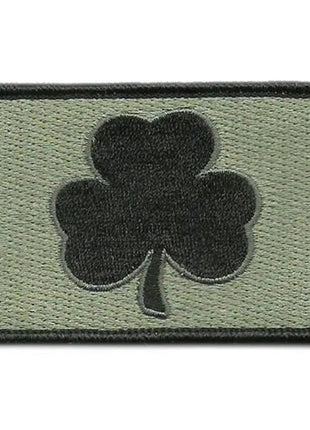 BuckUp Tactical Morale Patch Hook Clover Irish Patches 3x2".