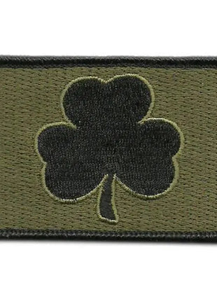 BuckUp Tactical Morale Patch Hook Clover Irish Patches 3x2".