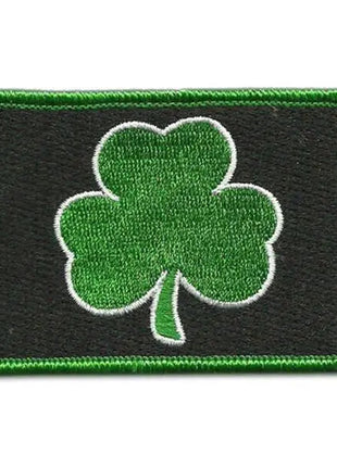 BuckUp Tactical Morale Patch Hook Clover Irish Patches 3x2".