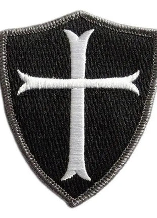 BuckUp Tactical Morale Patch Hook Crusader Sheild Patches 3".