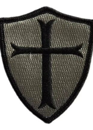 BuckUp Tactical Morale Patch Hook Crusader Sheild Patches 3".