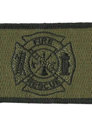 BuckUp Tactical Morale Patch Hook FD Fire Fighter Department Seal Patches 3x2".