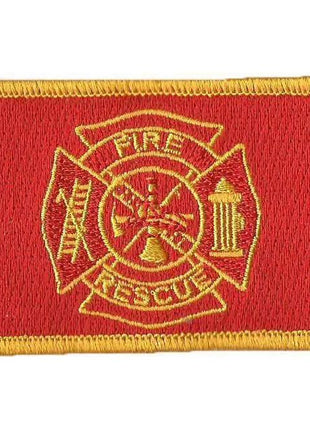 BuckUp Tactical Morale Patch Hook FD Fire Fighter Department Seal Patches 3x2".