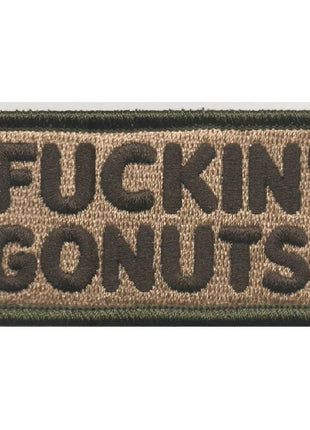 BuckUp Tactical Morale Patch Hook Fuckin Gonuts Patches 1.5x3".