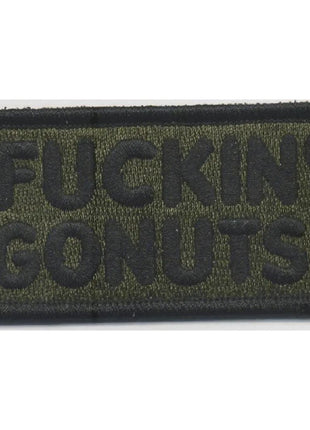 BuckUp Tactical Morale Patch Hook Fuckin Gonuts Patches 1.5x3".