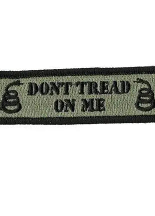 BuckUp Tactical Morale Patch Hook Gadsden Don't Tread on Me DTOM Patches 3.75x1" - BuckUp Tactical
