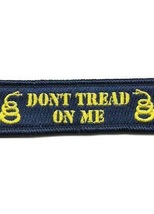 BuckUp Tactical Morale Patch Hook Gadsden Don't Tread on Me DTOM Patches 3.75x1" - BuckUp Tactical