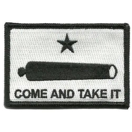 BuckUp Tactical Morale Patch Hook Gonzales Come & Take it Cannon Patches 3x2".