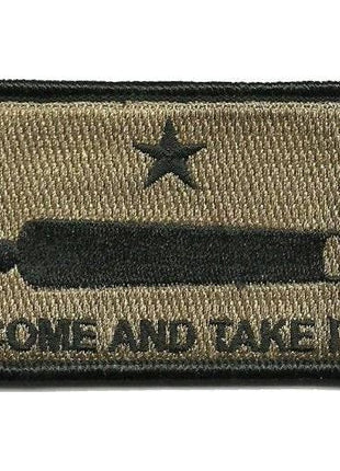BuckUp Tactical Morale Patch Hook Gonzales Come & Take it Cannon Patches 3x2".