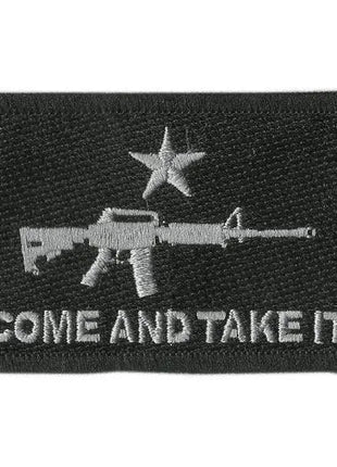 BuckUp Tactical Morale Patch Hook M16 M-16 Come And Take It Patches 3x2".