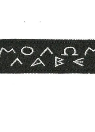 BuckUp Tactical Morale Patch Hook Molon Labe Greek Lettering Patches 3.75x1".