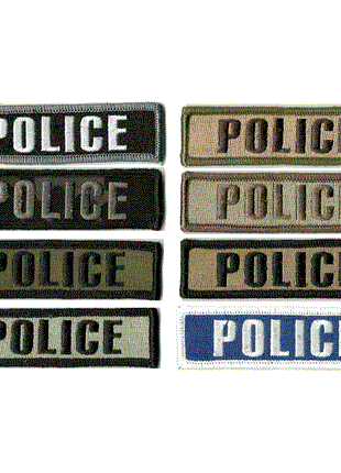 BuckUp Tactical Morale Patch Hook Police PD Officer Morale Patches 3.75x1" - BuckUp Tactical