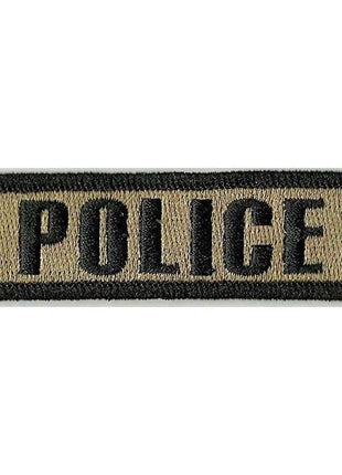 BuckUp Tactical Morale Patch Hook Police PD Officer Morale Patches 3.75x1" - BuckUp Tactical