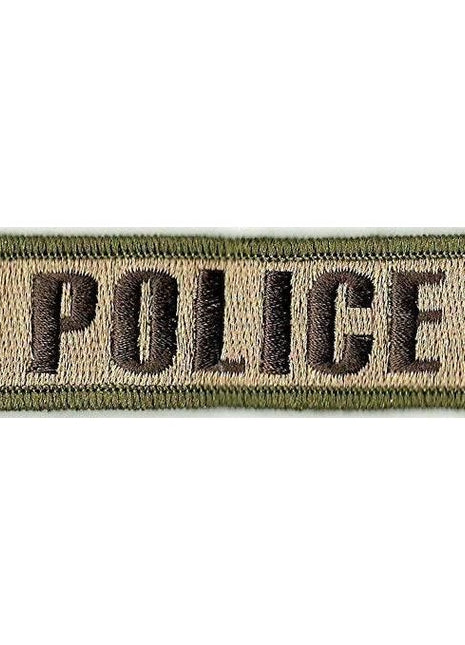 BuckUp Tactical Morale Patch Hook Police PD Officer Morale Patches 3.75x1" - BuckUp Tactical