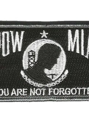 BuckUp Tactical Morale Patch Hook POW MIA Prisoner of War Patches 3x2" - BuckUp Tactical