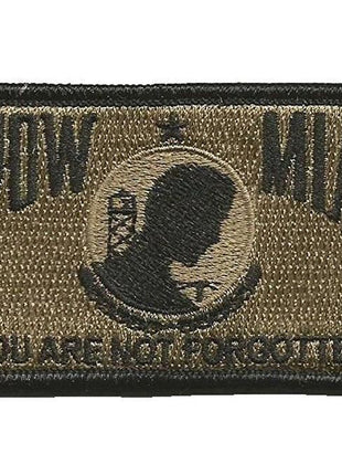 BuckUp Tactical Morale Patch Hook POW MIA Prisoner of War Patches 3x2" - BuckUp Tactical