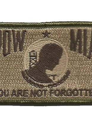 BuckUp Tactical Morale Patch Hook POW MIA Prisoner of War Patches 3x2" - BuckUp Tactical