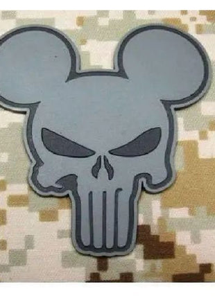 BuckUp Tactical Morale Patch Hook PVC Punisher Mickey Mouse Patches 2.75" - BuckUp Tactical