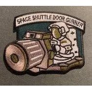 BuckUp Tactical Morale Patch Hook Space Shuttle Door Gunner space force Patches 3.25".