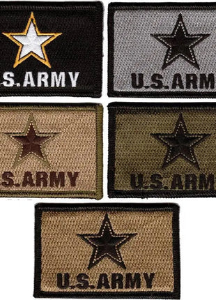 BuckUp Tactical Morale Patch Hook US Army Logo Patches 3x2".