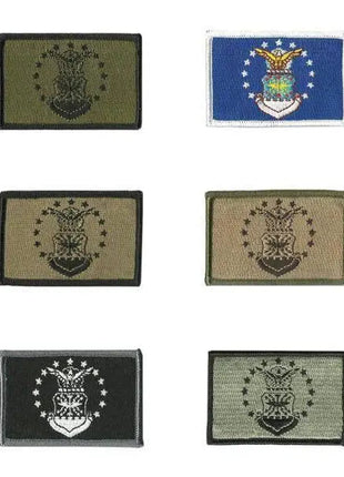 BuckUp Tactical Morale Patch Hook USAF US Airforce U.S.A.F. Seal Patches 3x2".