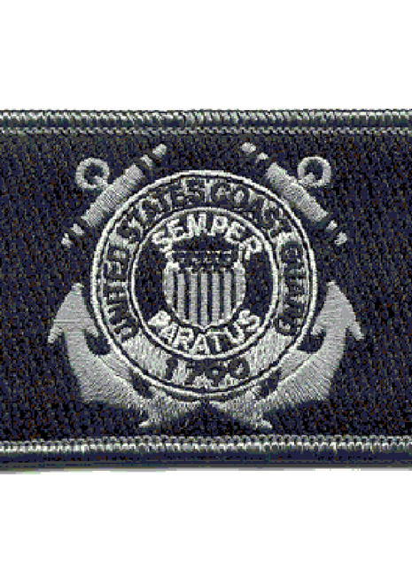 BuckUp Tactical Morale Patch Hook USCG Coast Guard Seal Patches 3x2".
