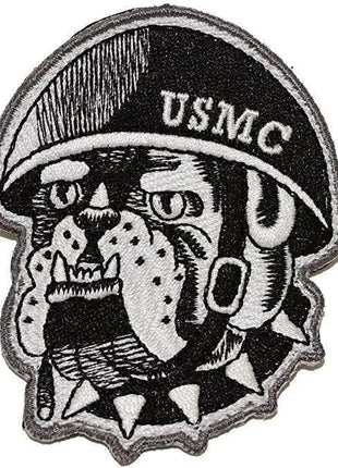 BuckUp Tactical Morale Patch Hook USMC Bulldog Marin Corps Patches 3".