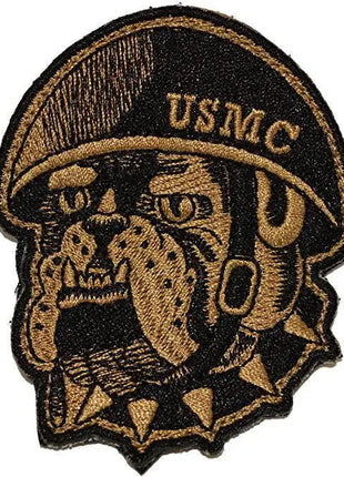 BuckUp Tactical Morale Patch Hook USMC Bulldog Marin Corps Patches 3".