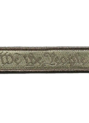 BuckUp Tactical Morale Patch Hook We The People Morale Patches 3.75x1".