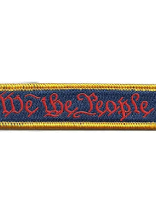 BuckUp Tactical Morale Patch Hook We The People Morale Patches 3.75x1".