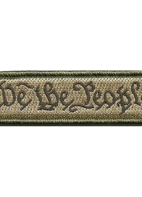 BuckUp Tactical Morale Patch Hook We The People Morale Patches 3.75x1".