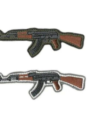 ak47 die cut out funny morale 3".