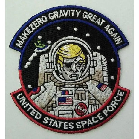 Space Force Funny Patches Morale Funny Patches 3x2".
