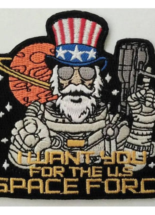 Space Force Funny Patches Morale Funny Patches 3x2".