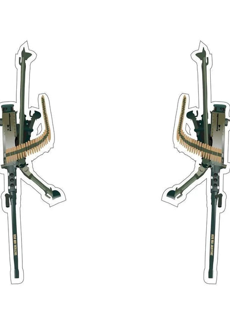 BROWNING M2HB-QCB .50 CAL BMG MACHINE GUN AIR FRESHENER.