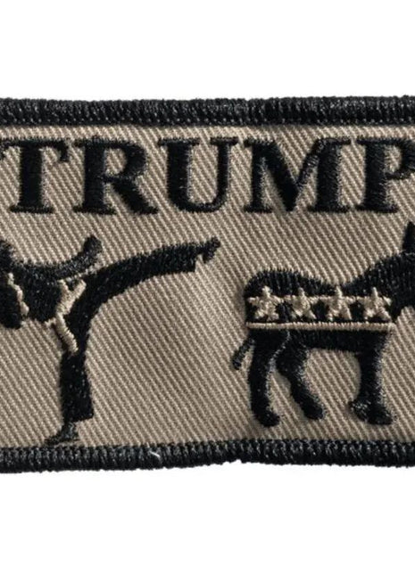 Buckup Tactical Donald trump kicking ass 3x2 patch.