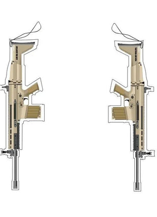 FN SCAR DESERT TAN TACTICAL AIR FRESHENER.
